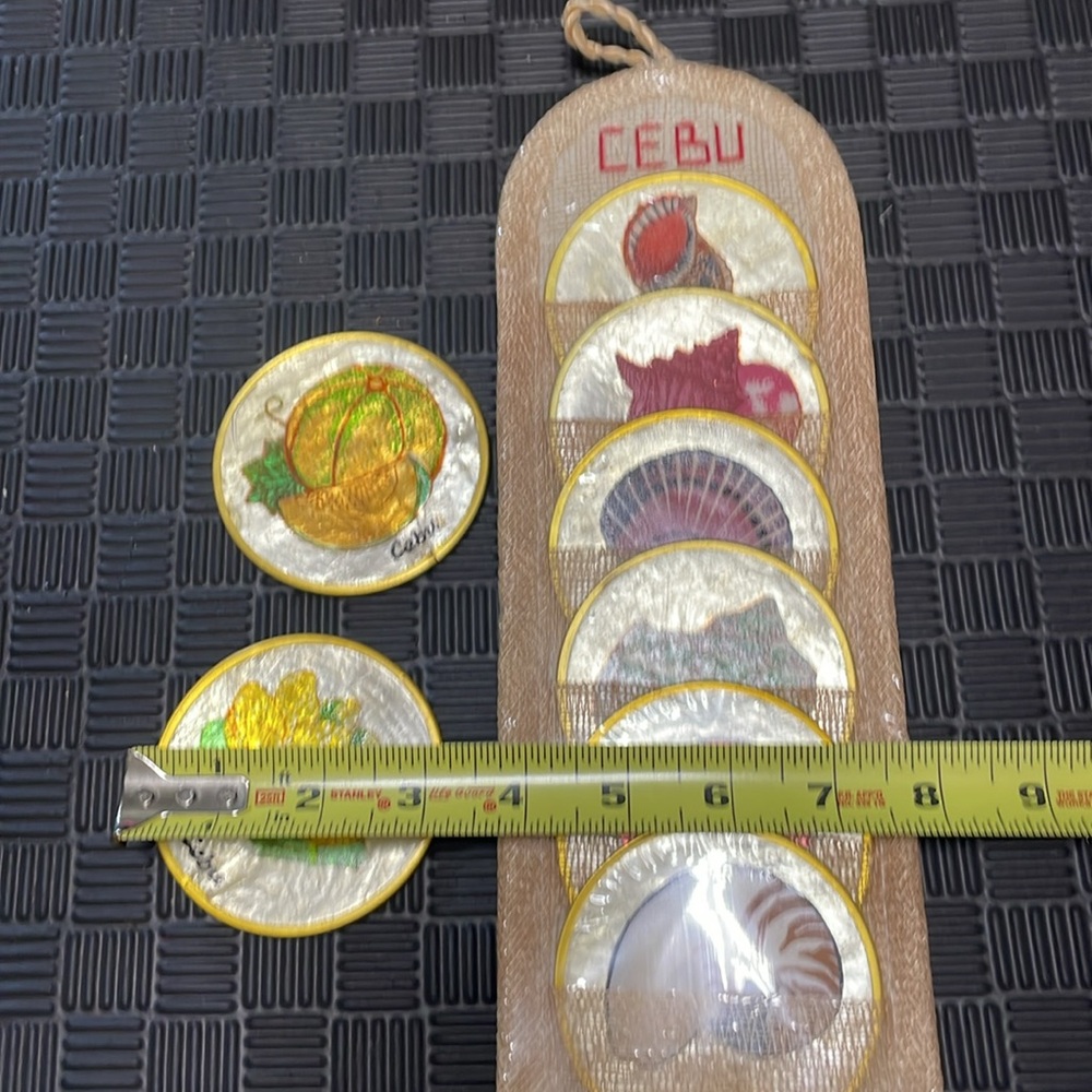 Cebu Philippines coasters in original packaging along with extras - Picture 4 of 7